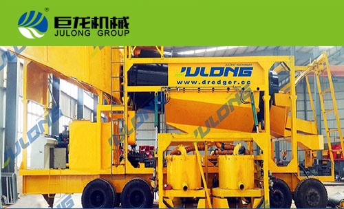 JL150可移動(dòng)淘金車(chē)